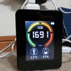 ストーブをつけた時