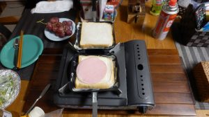 きゃんこれホットサンドメーカーの製作その２