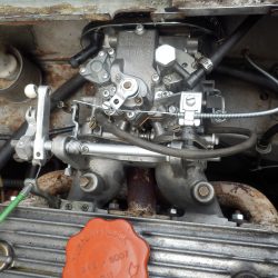 汎用チョークレバーをチョークへ接続