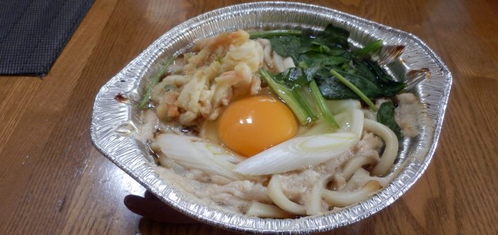 五日市のなべ焼きうどん