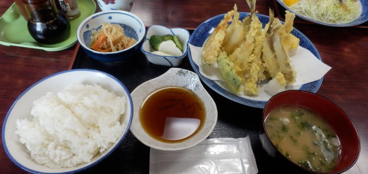 地魚の天ぷら定食