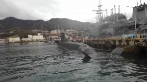 アレイからすこじまの潜水艦