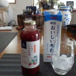 サンクゼールのいちごミルクの素