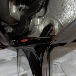 オイルは下抜き