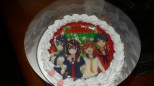 艦これのアニメ版のケーキ
