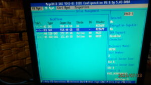 512Bに変更したNetappのHDD