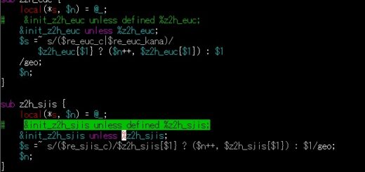 Apache2.4のJcode.plの修正