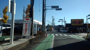 市内は、第85回奥多摩渓谷駅伝競走大会のため規制されているので裏道を使うことに。