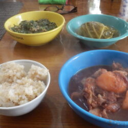 ボルシチを作ってもらった