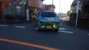 Googleのストリートビューの車が青梅に来ている