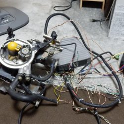 スロットルボディーとＥＣＵを接続した