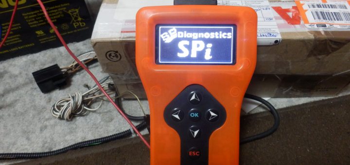 Sykes PICKAVANT SPiの起動画面