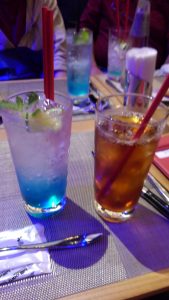 今回は、曲のイメージカラーで渚のライムソーダが作られた