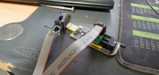 DIPのクリップのはんだ付けが完了