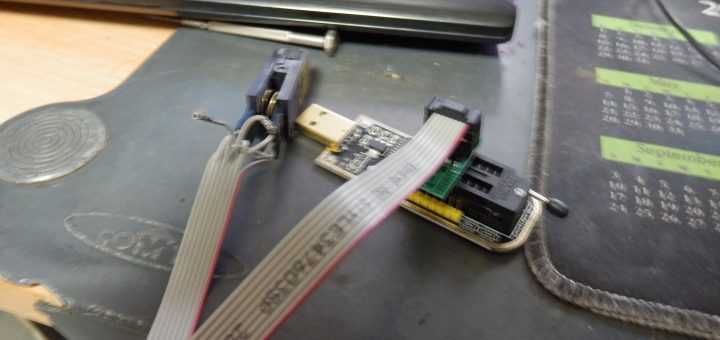 DIPのクリップのはんだ付けが完了
