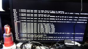起動LOGを眺めたけど、eMMCが見えていないのかな？