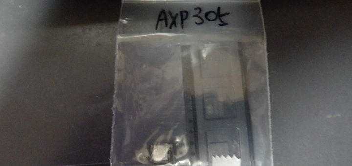 AXP305を交換した。