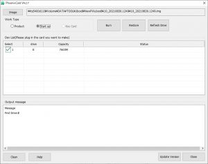 PhoenixCardをStartupで作成した。