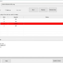 付属のPhinixCard V4.2.3はWindows7だと安定してかけるけど、Windows10では、faild1377が出て駄目