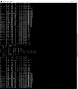 /mapperを確認。/dev/block/dm-0kから2を参照している。