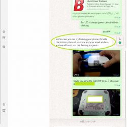 unblocktechのサポートとのwhatupのやり取り