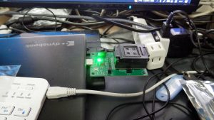 uBOX8のFWを書き込み中