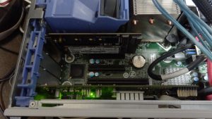 今回はBOOTは、PCI-E接続のM2.2SSDからブートすることにした。HDDはデータ格納用に専念させる。