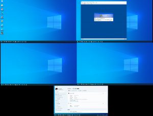 従来のWindows XPなども動くか確認するために、Windows11へ確認した。