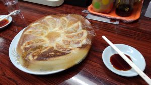 羽根つき餃子もおいしい