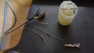 ESP32とMEMSを接続するタイコーのコネクター