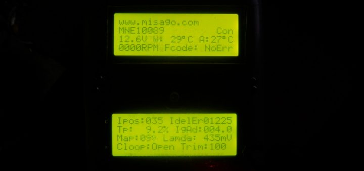 一通りMEMSのステータスを表示してみた。
