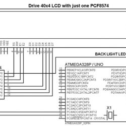 LCM4004の回路図。LCM4004は2つのEnable端子がある。