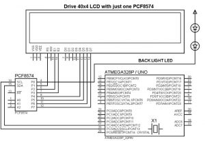 LCM4004の回路図。LCM4004は2つのEnable端子がある。