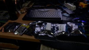 Aliexpressからパーツが届いた。