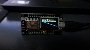 テストしてOLEDがうまく動くことは確認した