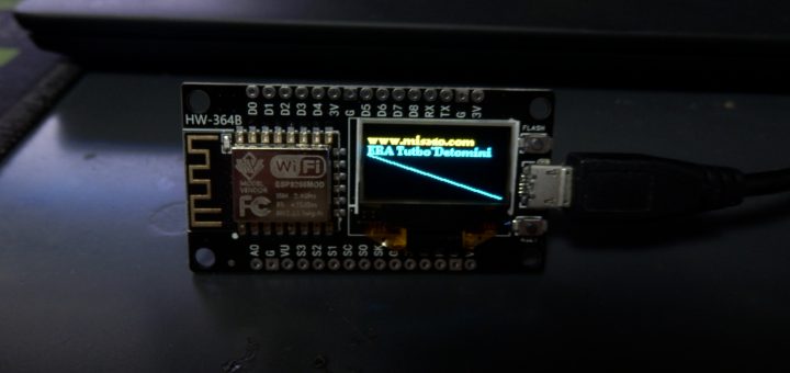 テストしてOLEDがうまく動くことは確認した