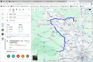 北関東ー関越道周りのコース