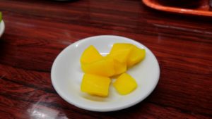 沢庵がでた。