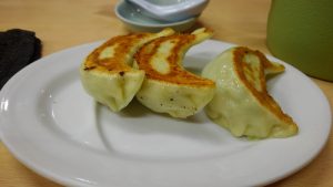餃子だけど、見がぎっしり