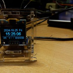 ESP8266を使った天気予報時計