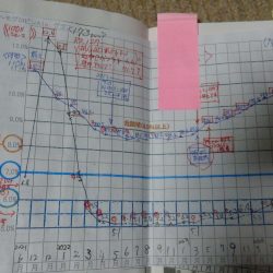 若干体重が落ちた