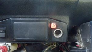 排気音センサーが付きっぱなしになってしまった
