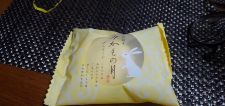 みかもの道の駅で気になっていたみつもの月を買ってしまった。
