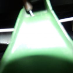 ワイアーの固定が甘くて伸びてしまっていた