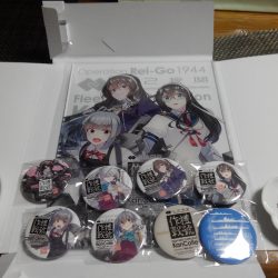 今回の戦利品。全体売りれてになった、キービジュアルのボードを買った