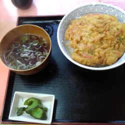 品川駅のB級グルメの品川丼