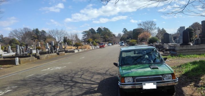 うちの近所にINNOCENTI 120SLを停めた