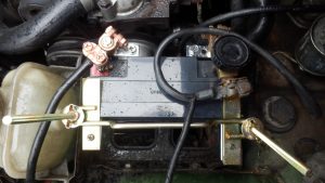 今回のバッテリ抑えを青梅に置いてあるINNOCENTI 120SLで確認してみた。