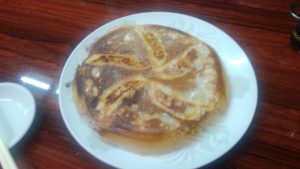天山の羽根つき餃子