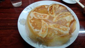 天山の羽根つき餃子